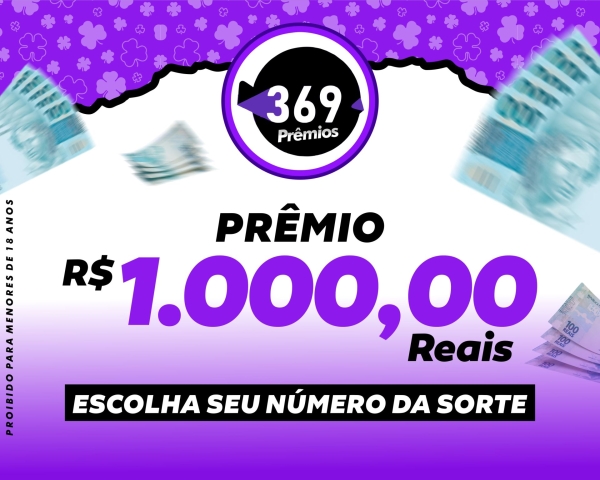 PIX DE R$1.000,00 IMEDIATO EDIÇÃO 1.689