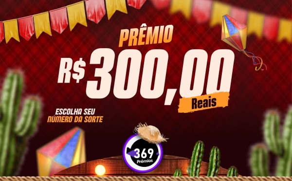PIX DE R$300,00 IMEDIATO EDIÇÃO 2.091