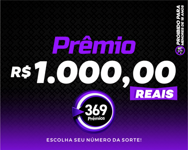 PIX DE R$1.000,00 IMEDIATO EDIÇÃO 2.793